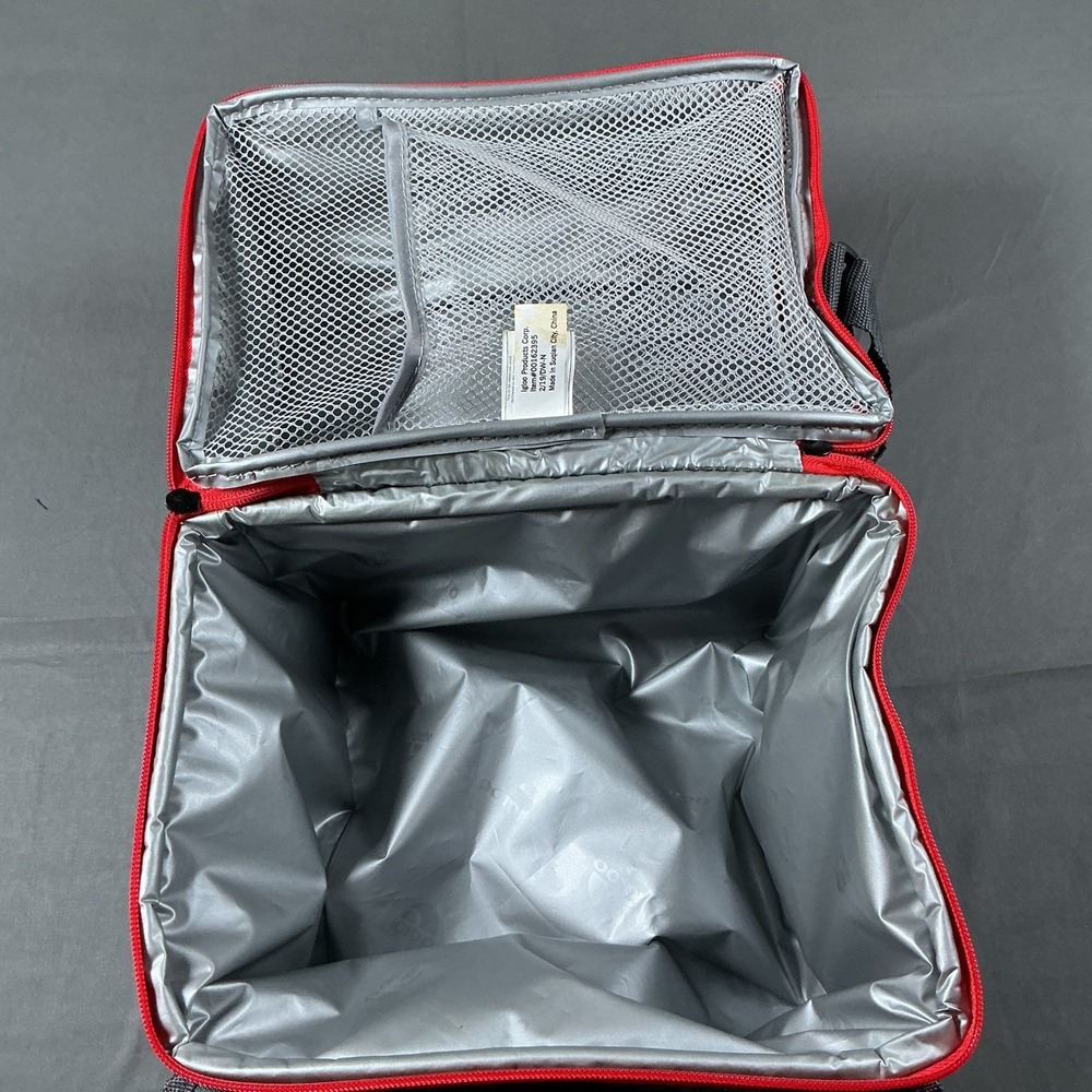 Igloo Playmate Gripper MaxCold 16 Can Cooler Bag Sandstone Red 4901088 NWT - Picture 8 of 8